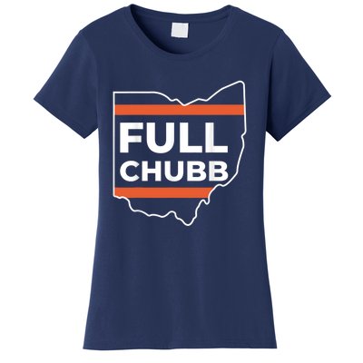 Full Chubb Football Funny Chubbhub Football Teams Cleveland Women's T-Shirt