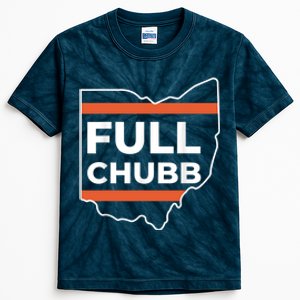 Full Chubb Football Funny Chubbhub Football Teams Cleveland Kids Tie-Dye T-Shirt