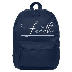 Faith Christian 16 in Basic Backpack