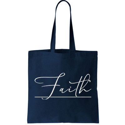 Faith Christian Tote Bag