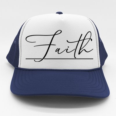 Faith Christian Trucker Hat