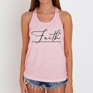 Faith Christian Women's Knotted Racerback Tank