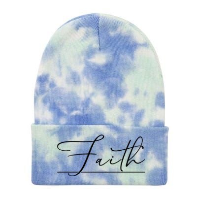 Faith Christian Tie Dye 12in Knit Beanie