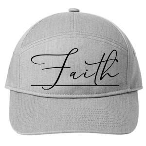 Faith Christian 7-Panel Snapback Hat