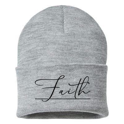 Faith Christian Sustainable Knit Beanie