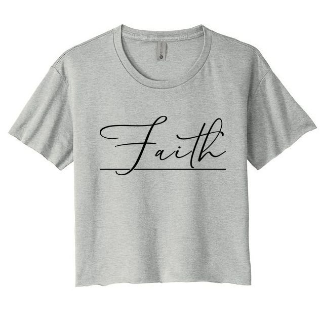 Faith Christian Crop Top