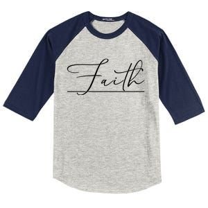 Faith Christian Kids Colorblock Raglan Jersey