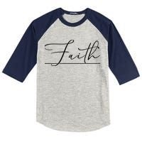 Faith Christian Kids Colorblock Raglan Jersey