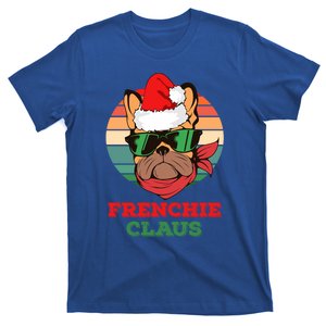 Frenchie Claus Funny Santa Claus French Bulldog Christmas Gift T-Shirt