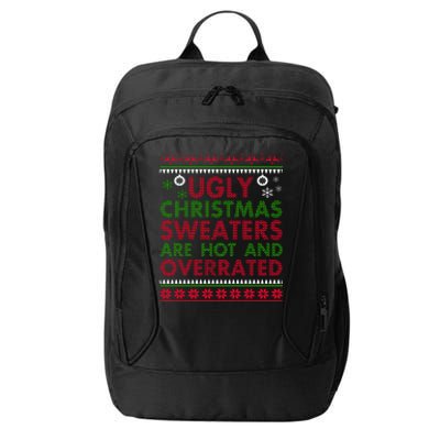 FUNNY CHRISTMAS GIFT FOR UGLY PARTY City Backpack