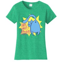 Funny Cat Guess What Kitty Butt! Women's T-Shirt