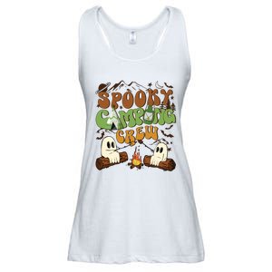 Fall Camping Ghost Camping Cute Ghost Halloween Ladies Essential Flowy Tank