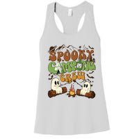 Fall Camping Ghost Camping Cute Ghost Halloween Women's Racerback Tank