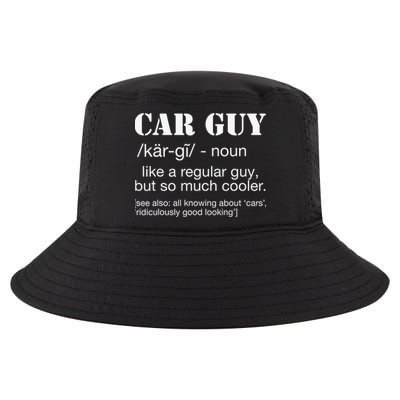 Funny Car Guy Cars Lover Racing Mechanics Car Guy Definition Cool Comfort Performance Bucket Hat