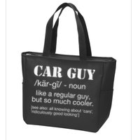 Funny Car Guy Cars Lover Racing Mechanics Car Guy Definition Zip Tote Bag