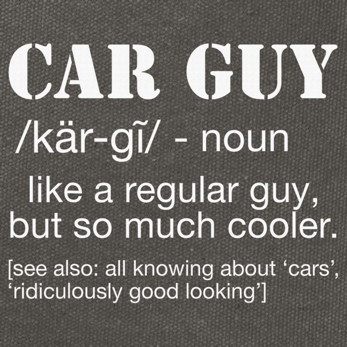 Funny Car Guy Cars Lover Racing Mechanics Car Guy Definition Cotton Canvas Backpack