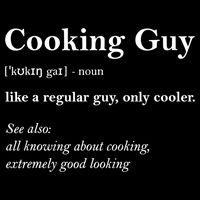Funny Cooking Guy Definition Gift For Cook Lovers 16 in Basic Backpack