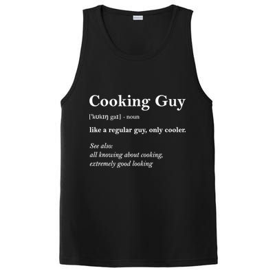 Funny Cooking Guy Definition Gift For Cook Lovers PosiCharge Competitor Tank