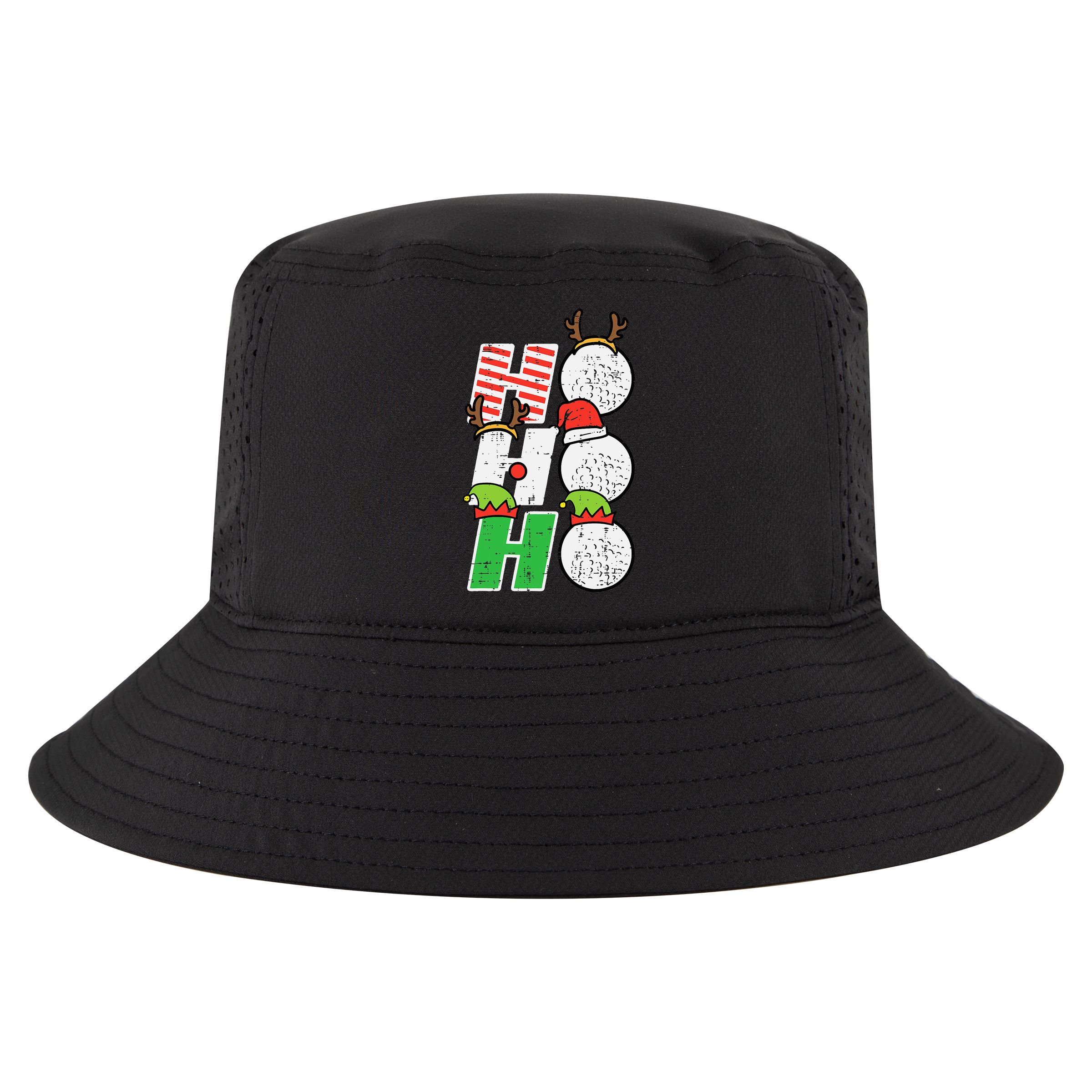 Funny Christmas Golfing Sports Golfer Gift Cool Comfort Performance Bucket Hat