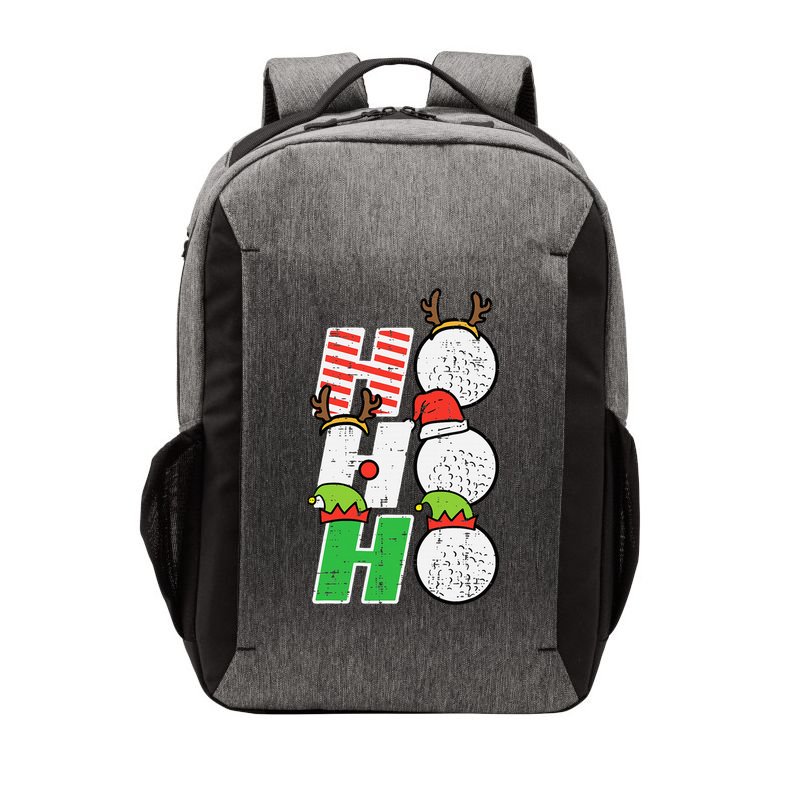 Funny Christmas Golfing Sports Golfer Gift Vector Backpack