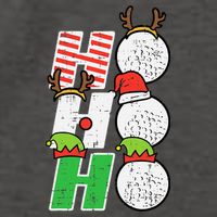 Funny Christmas Golfing Sports Golfer Gift Vector Backpack
