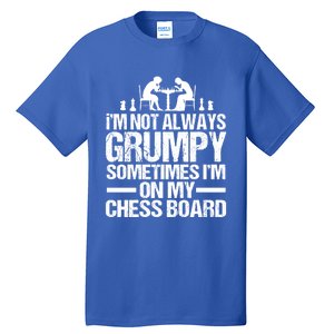 Funny Chess Grandpa Funny Retired Papa Gift Tall T-Shirt