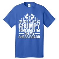 Funny Chess Grandpa Funny Retired Papa Gift Tall T-Shirt