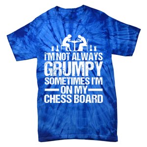 Funny Chess Grandpa Funny Retired Papa Gift Tie-Dye T-Shirt