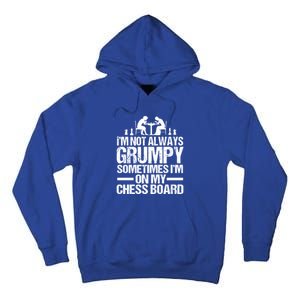 Funny Chess Grandpa Funny Retired Papa Gift Tall Hoodie