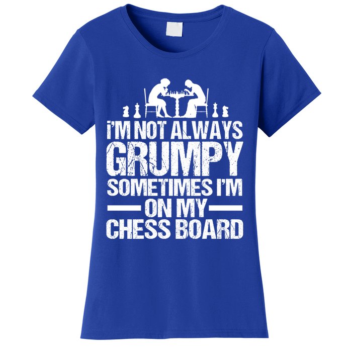 Funny Chess Grandpa Funny Retired Papa Gift Women's T-Shirt