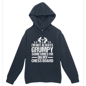 Funny Chess Grandpa Funny Retired Papa Gift Urban Pullover Hoodie