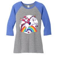 Funny Christmas Gift Women's Tri-Blend 3/4-Sleeve Raglan Shirt