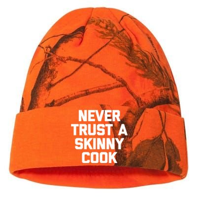 Funny Chef Gift: Never Trust A Skinny Cook Gift Funny Chef Gift Kati Licensed 12" Camo Beanie