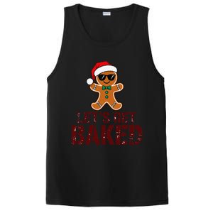 Funny Christmas Grunge Gingerbread Holiday For Bakers Baking PosiCharge Competitor Tank