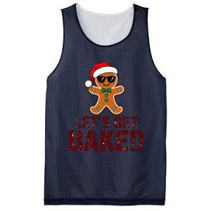 Funny Christmas Grunge Gingerbread Holiday For Bakers Baking Mesh Reversible Basketball Jersey Tank