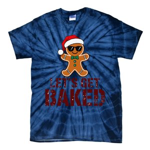 Funny Christmas Grunge Gingerbread Holiday For Bakers Baking Tie-Dye T-Shirt