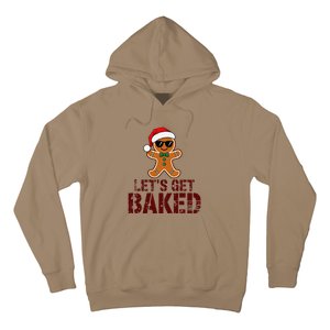 Funny Christmas Grunge Gingerbread Holiday For Bakers Baking Hoodie