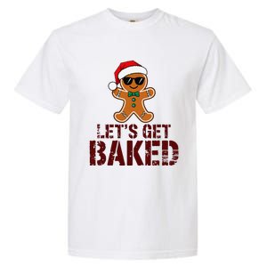 Funny Christmas Grunge Gingerbread Holiday For Bakers Baking Garment-Dyed Heavyweight T-Shirt