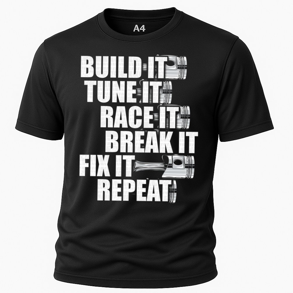 Funny Car Gift For Men Car Guy Christmas Cool Gift Cooling Performance Crew T-Shirt