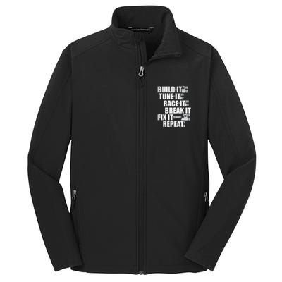 Funny Car Gift For Men Car Guy Christmas Cool Gift Core Soft Shell Jacket