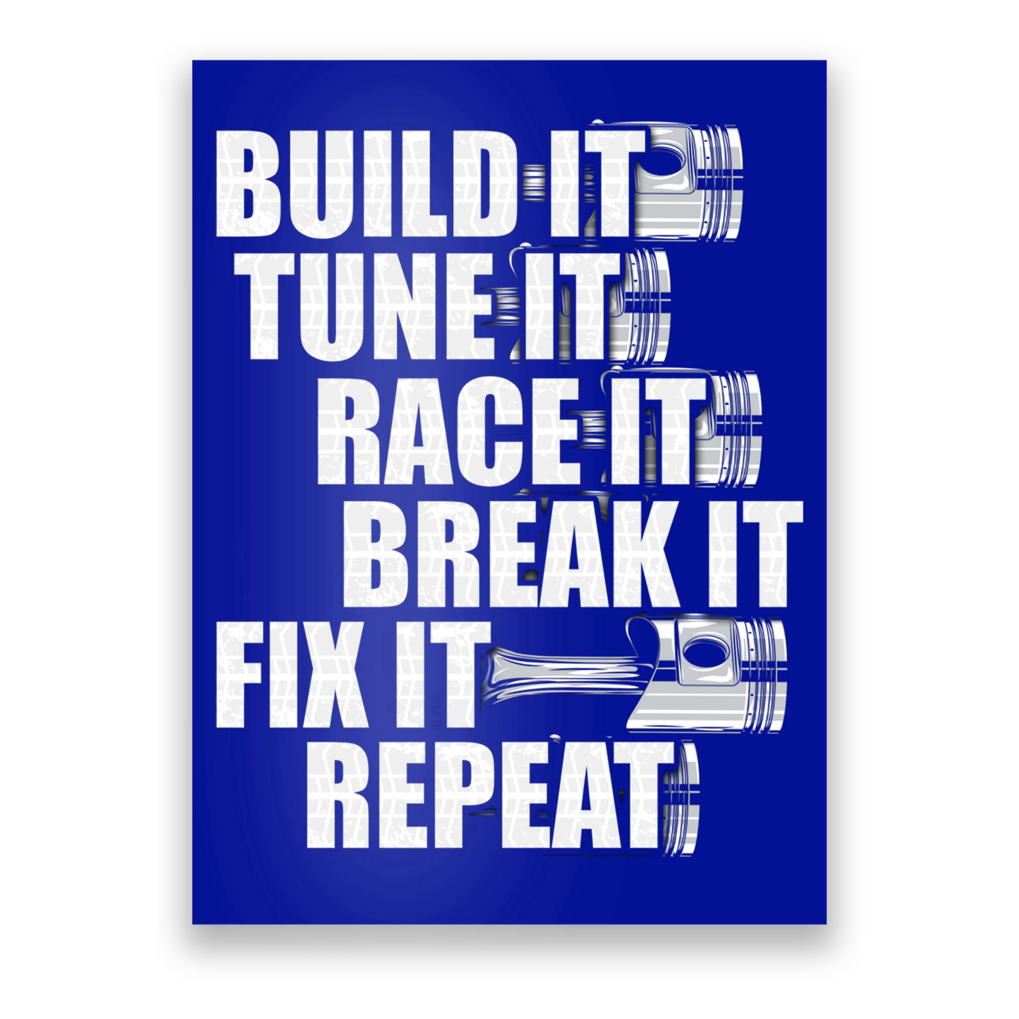 Funny Car Gift For Men Car Guy Christmas Cool Gift Poster