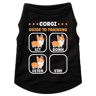 Funny Corgi guide to trainig dog owner corgi Doggie Tank