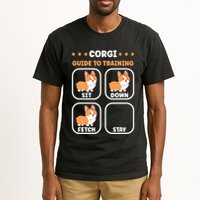 Funny Corgi guide to trainig dog owner corgi Tall T-Shirt