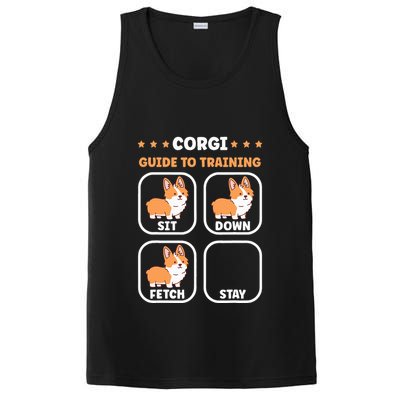 Funny Corgi guide to trainig dog owner corgi PosiCharge Competitor Tank