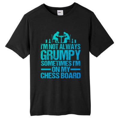 Funny Chess Grandpa Funny Retired Papa Gift Tall Fusion ChromaSoft Performance T-Shirt