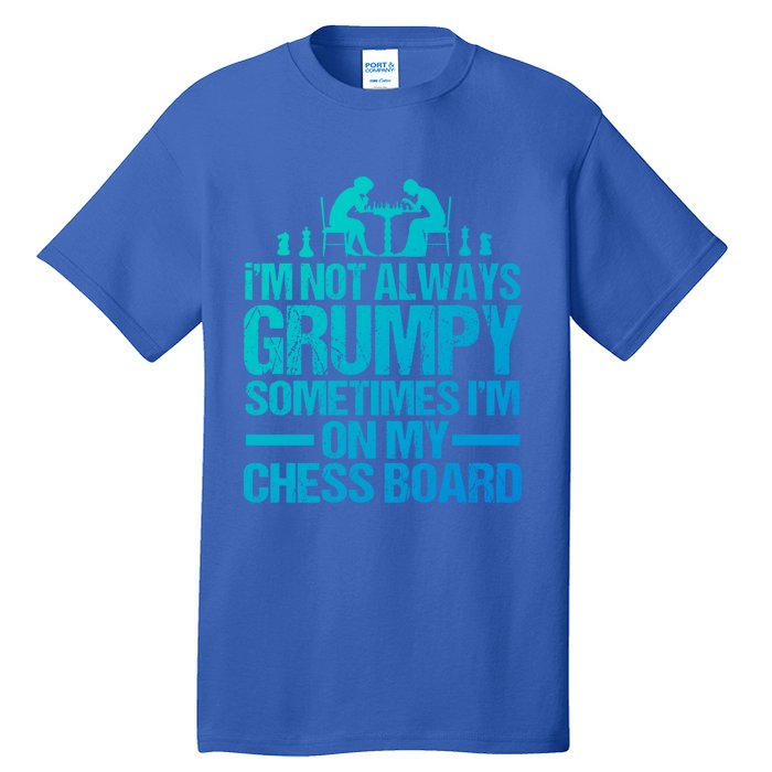 Funny Chess Grandpa Funny Retired Papa Gift Tall T-Shirt