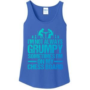 Funny Chess Grandpa Funny Retired Papa Gift Ladies Essential Tank