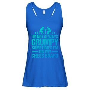 Funny Chess Grandpa Funny Retired Papa Gift Ladies Essential Flowy Tank