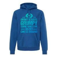 Funny Chess Grandpa Funny Retired Papa Gift Premium Hoodie