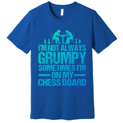 Funny Chess Grandpa Funny Retired Papa Gift Premium T-Shirt